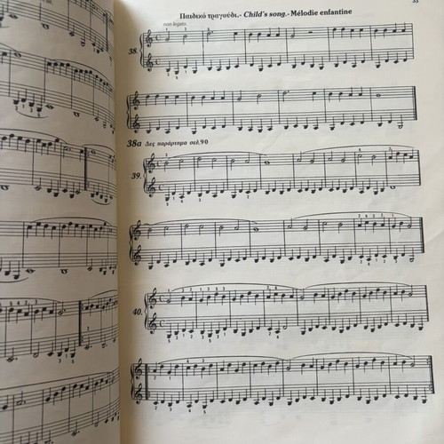 Ferdinand Beyer Piano Method Op. 101 sheet music