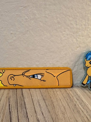 Pokemon Charizard and Shiny Ponyta keychains