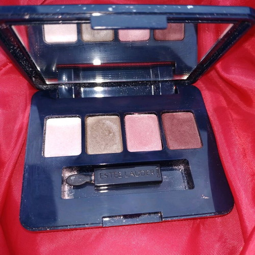 Estee Lauder eyeshadow palette used with brush wear
