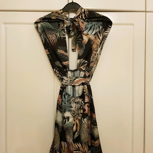 Multifunctional floral mini dress new, summer style
