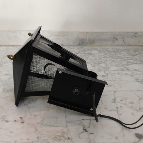 Metal wall light lantern vintage, like new