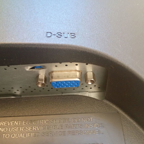 LG 18-inch computer monitor