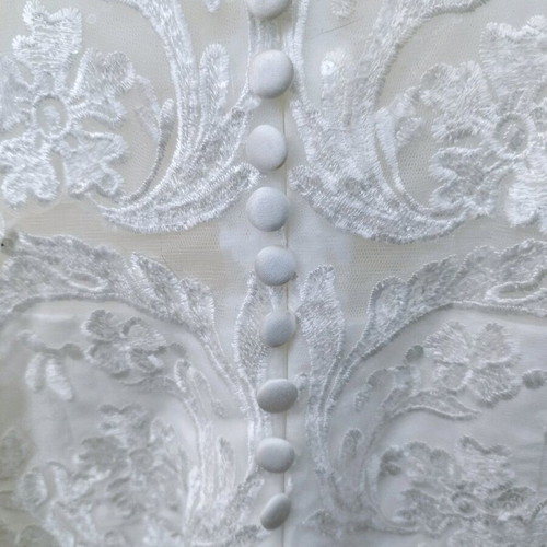 Atelier Eme midi wedding dress like new, white, size M