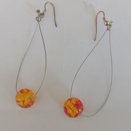Various jewelry set like new with earrings, pendants, and ring