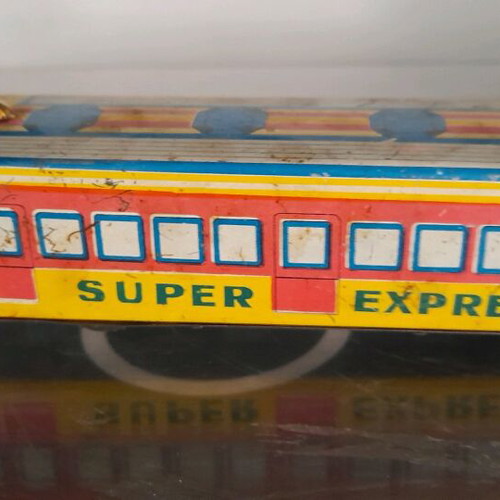Rare Greek toy train