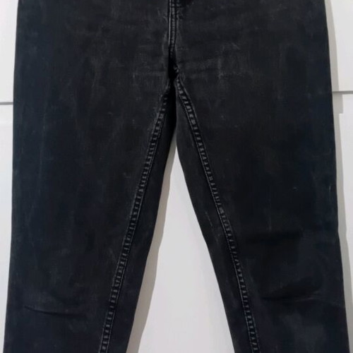 Momfit jeans size 38 black like new