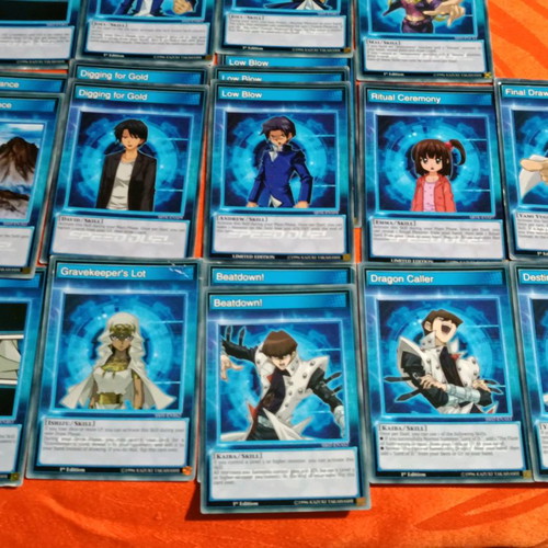 Yu-Gi-Oh! Speed Duel Skills used, 19 cards -  1,50 - Vendora.cy