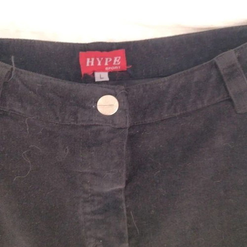 Black velvet pencil skirt like new, size M/L