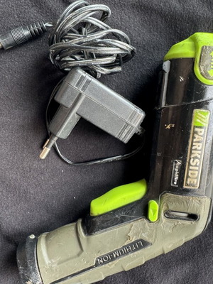 Parkside Rapidfire Cordless Screwdriver used, 3.6V Li-Ion battery