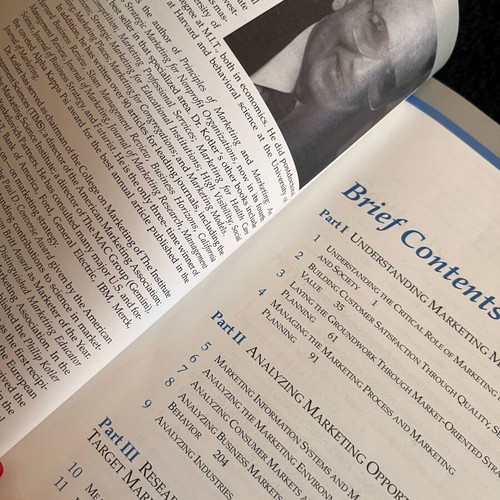 Marketing Management 8th Edition used, Philip Kotler, English