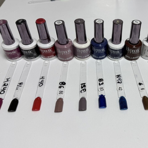 Brillbird nail gel colors new