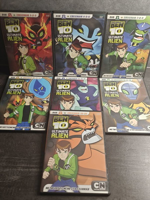Ben 10 Ultimate Alien DVD πλήρης 1η σεζόν, 20 επεισόδια, σαν καινούργιο