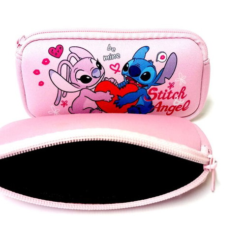Disney Stitch Set of 2 Kids Backpacks and 2 Pencil Cases like new