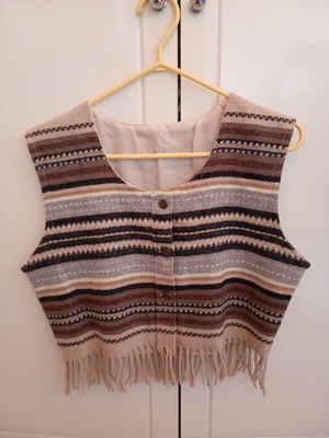 Vintage women's vest like new, size M