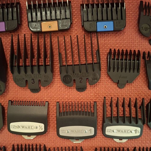 Clipper combs for Wahl, Oster and similar hair clippers