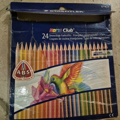 Staedtler colored pencils new 23+7 gift