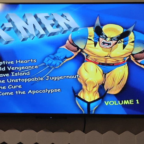 Xmen Animated Series Volume 1 DVD like new, Greek dub