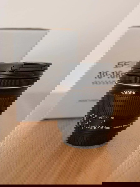 Canon ef-s 10-18 STM IS