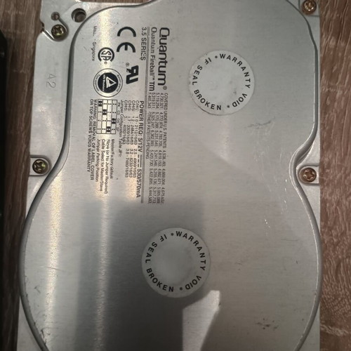 Quantum Fireball 1.2 used, functional hard drive