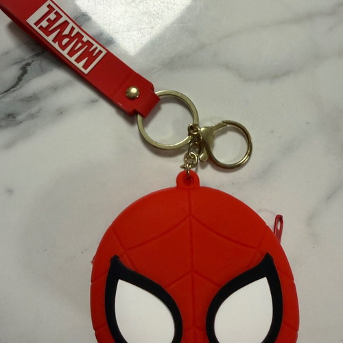 Marvel Spiderman children's wallet, waterproof with detachable keychain