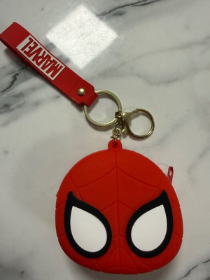 Marvel Spiderman children's wallet, waterproof with detachable keychain