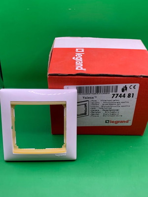 Valena Legrand frame white yellow opal new