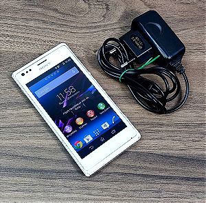 Sony Xperia M C1905 Άσπρο Android Smartphone 4" Οθόνη 5MP Κάμερα 4GB Χωρητηκότητα