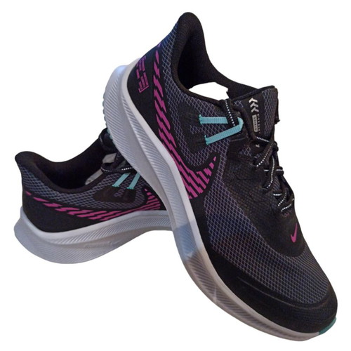 Nike Quest 3 Shield women's shoes new, black