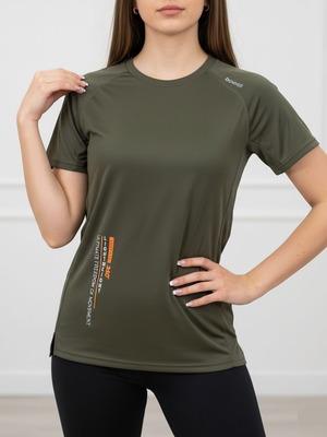 Domyos 360 Concept athletic t-shirt khaki, like new, size M