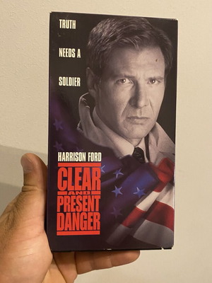 Harrison Ford VHS set, 3 tapes, one sealed