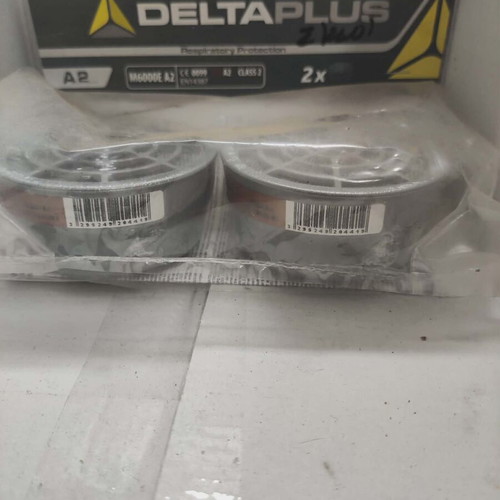 Delta Plus M6000E A2 mask filters new for M6400 JUPITER half mask