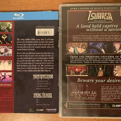Tsubasa 'RESERVoir CHRoNicle' collector's box set DVD Blu Ray used
