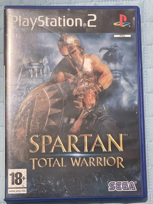 Spartan Total Warrior PS2 used with minor scratches, functional