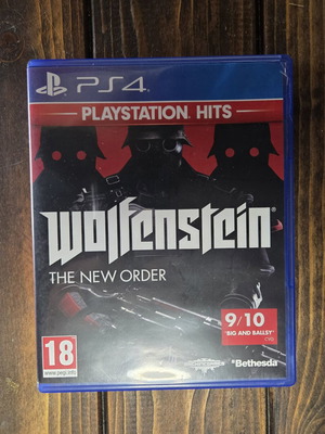 Wolfenstein The New Order PS4 game, like new