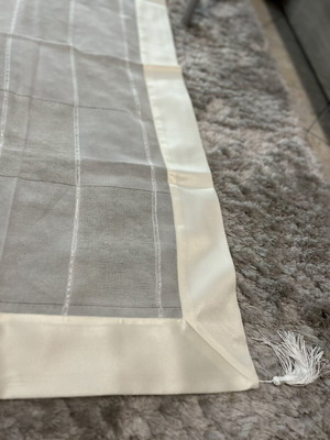 Square table linen large from fine fabric like new