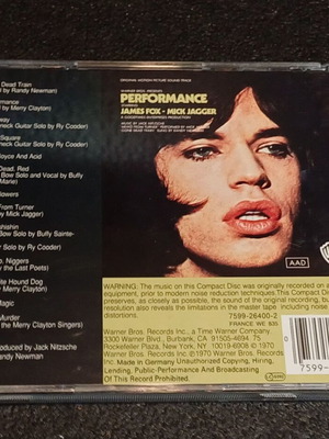 Performance CD used, blues rock soundtrack