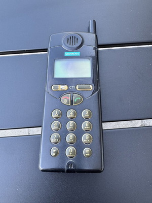 Siemens C11 vintage κινητό μεταχειρισμένο, μπλε