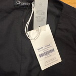 Linen Ghanda vest new, black, size L