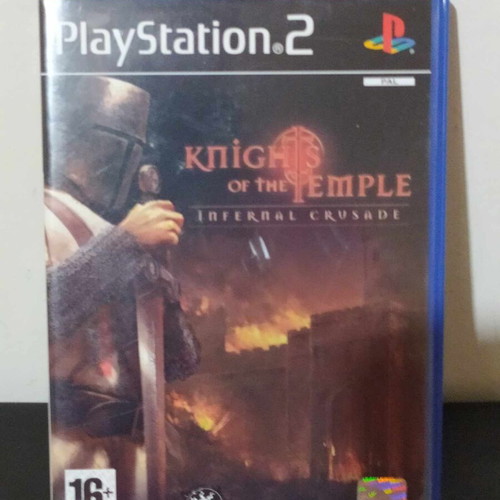 Knights of the Temple PlayStation 2 game like new, complete, Infernal Crusade