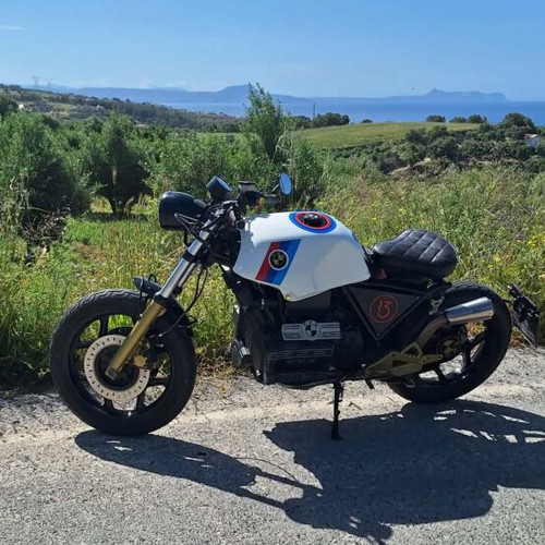 BMW K75 RT café racer motorcycle, 1986, 750cc