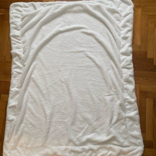 Little Dutch Baby cotton blanket used gray 110x140cm