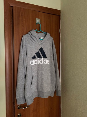Adidas φούτερ με κουκούλα Large