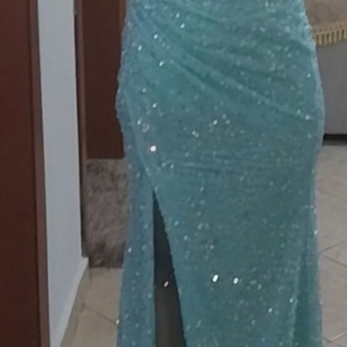 Shein turquoise dress like new, size XS