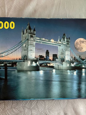 Puzzle με 1000 κομμάτια μεταχειρισμένο, υπέροχο τοπίο