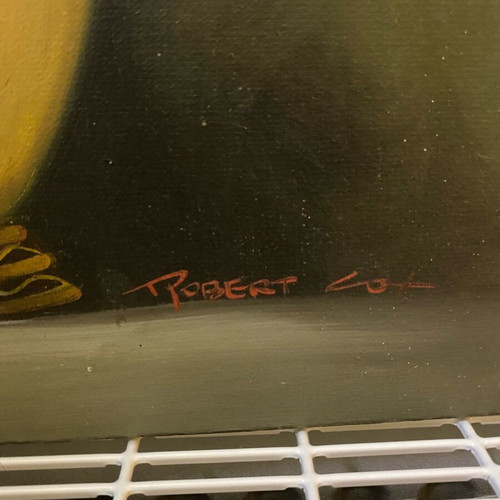 Old signed painting in excellent condition