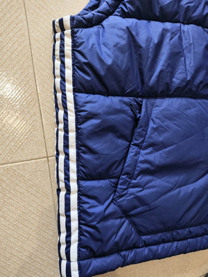 Adidas Originals Γιλέκο Padded Puffer μπλε large καινούργιο