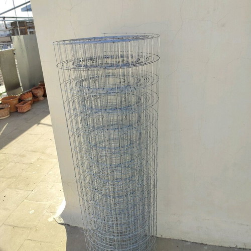 Steel Wire Fencing new, galvanized, 12.5 m x 1.5 m