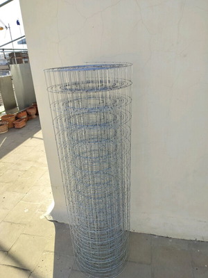 Steel Wire Fencing new, galvanized, 12.5 m x 1.5 m