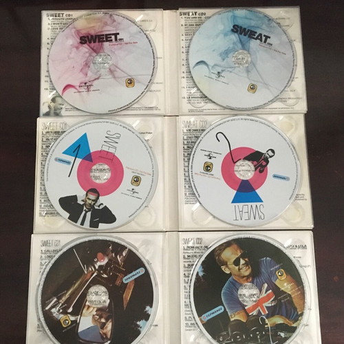 Sweet & Sweat 1, 2, 3 pack used, electronic music