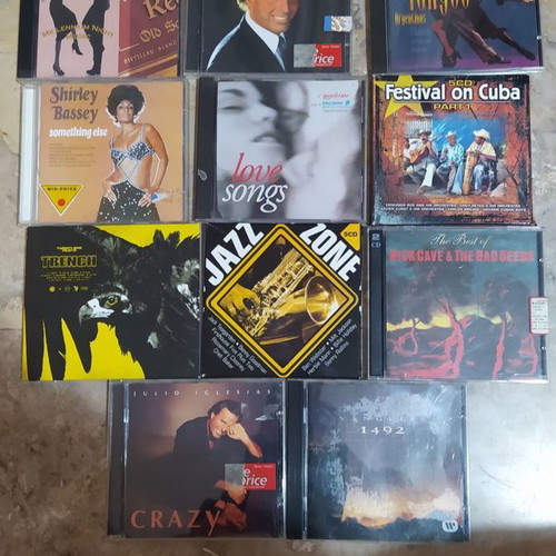 Music CDs in good condition, pack